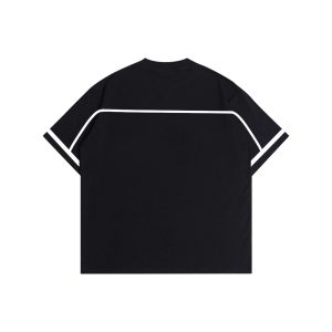 Alternative view of Ovsoc Afterburn Black - Tshirt Oversize Boxy 16s Heavyweight