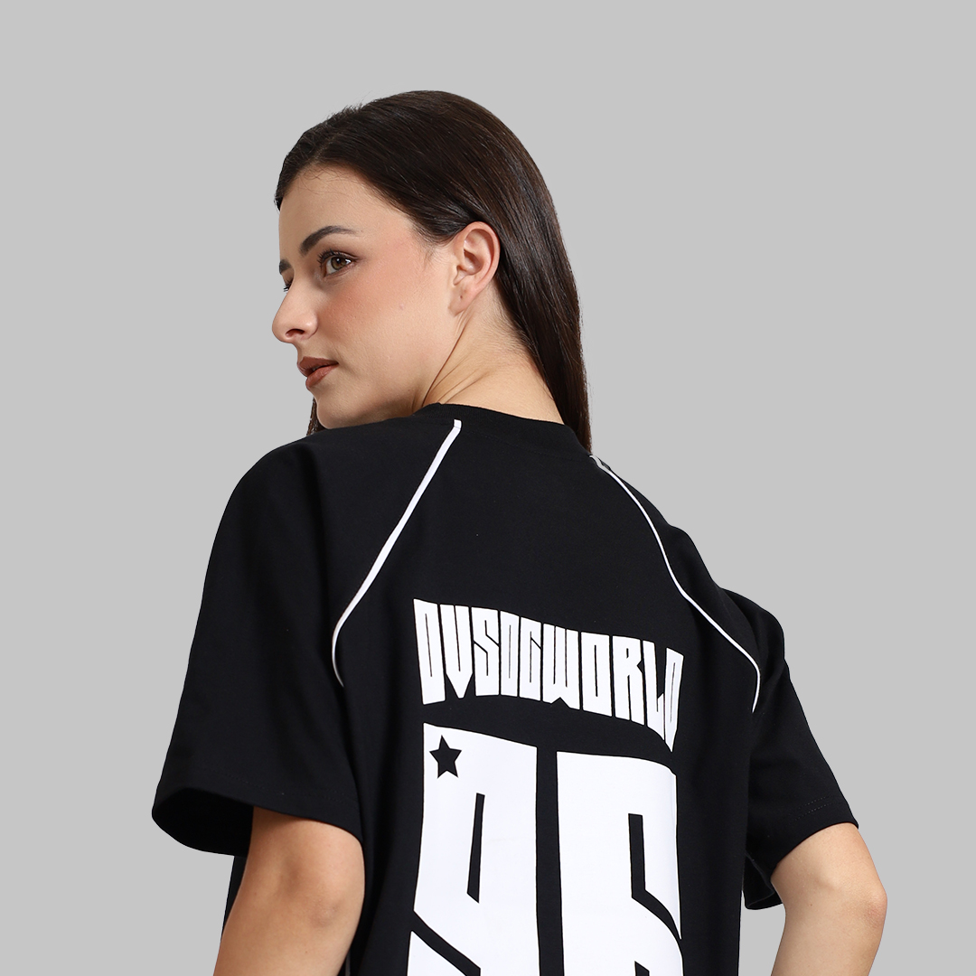 Ovsoc Karoshi Black - Tshirt Boxy Oversize 16s Heavyweight - Gambar 4